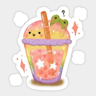 Boba Froggy Sticker